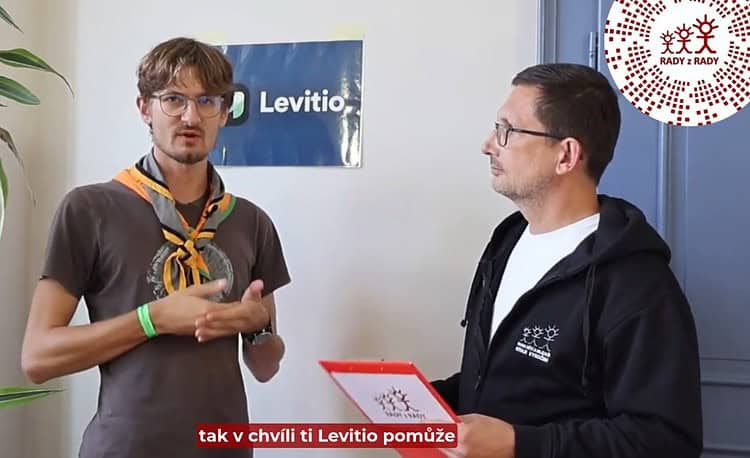 Aplikace Levitio šetří čas vedoucím a pomáhá rodičům